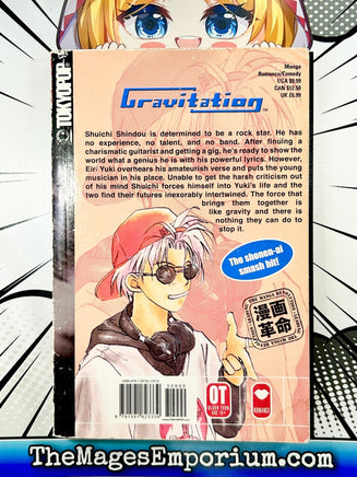 Gravitation Vol 1 - The Mage's Emporium Tokyopop 2409 BackInStock Used English Manga Japanese Style Comic Book