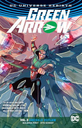 GREEN ARROW TP VOL 03 EMERALD OUTLAW (REBIRTH) - The Mage's Emporium The Multiverse Shopify Collective The Multiverse Used English Graphic Novels Japanese Style Comic Book