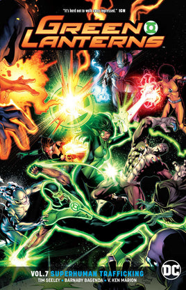 Green Lanterns TPB Volume 07 Superhuman Trafficking - The Mage's Emporium The Multiverse outofstock Shopify Collective The Multiverse Used English Graphic Novels Japanese Style Comic Book