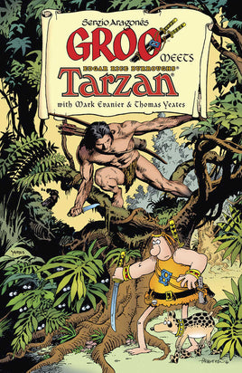 Groo Meets Tarzan TPB - The Mage's Emporium The Multiverse outofstock Shopify Collective The Multiverse Used English Graphic Novels Japanese Style Comic Book