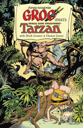 Groo Meets Tarzan TPB - The Mage's Emporium The Multiverse outofstock Shopify Collective The Multiverse Used English Graphic Novels Japanese Style Comic Book