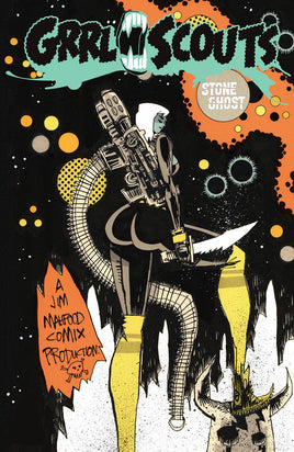 GRRL SCOUTS STONE GHOST TP (MR) - The Mage's Emporium The Multiverse Shopify Collective The Multiverse Used English Graphic Novels Japanese Style Comic Book