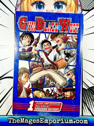 Gun Blaze West Vol 1 - The Mage's Emporium Viz Media 2409 UPDATEMETA Used English Manga Japanese Style Comic Book