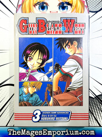 Gun Blaze West Vol 3 - The Mage's Emporium Viz Media 2412 UPDATEMETA Used English Manga Japanese Style Comic Book