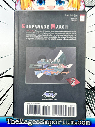 Gunparade March Vol 2 - The Mage's Emporium ADV 2404 alltags description Used English Manga Japanese Style Comic Book