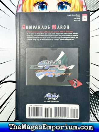 Gunparade March Vol 3 - The Mage's Emporium ADV Manga 2404 bis3 copydes Used English Manga Japanese Style Comic Book