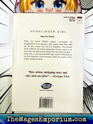 Gunslinger Girl Vol 3 - The Mage's Emporium ADV 2412 BackInStock Used English Manga Japanese Style Comic Book