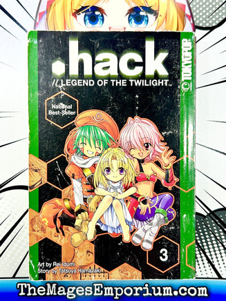 .Hack// Legend of the Twilight Vol 3 - The Mage's Emporium Tokyopop 2310 Used English Manga Japanese Style Comic Book