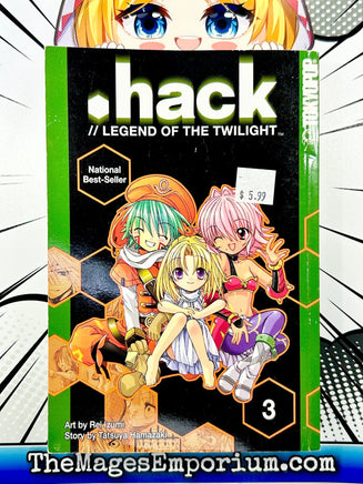 .Hack// Legend of the Twilight Vol 3 - The Mage's Emporium Tokyopop 2000's 2310 addtoetsy Used English Manga Japanese Style Comic Book
