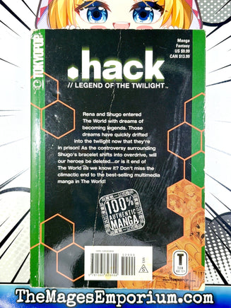 .Hack// Legend of the Twilight Vol 3 - The Mage's Emporium Tokyopop 2412 BackInStock Used English Manga Japanese Style Comic Book