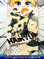 Haikyu!! Vol 2 - The Mage's Emporium Viz Media 2405 bis1 copydes Used English Manga Japanese Style Comic Book