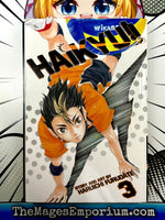 Haikyu!! Vol 3 - The Mage's Emporium Viz Media 2411 BackInStock Used English Manga Japanese Style Comic Book