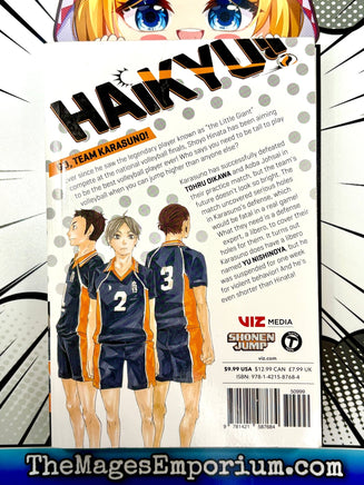 Haikyu!! Vol 3 - The Mage's Emporium Viz Media 2411 BackInStock Used English Manga Japanese Style Comic Book