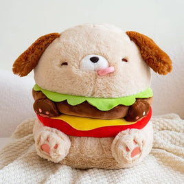 Hamburger Puppy Plushie - The Mage's Emporium Kore Kawaii Kore Kawaii Shopify Collective Used English Japanese Style Comic Book