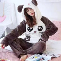 Hamster Hoodie Fleece Pajamas - The Mage's Emporium Kore Kawaii Kore Kawaii Shopify Collective Used English Japanese Style Comic Book