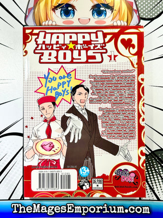 Happy Boys Vol 1 - The Mage's Emporium Doki Doki 2408 UPDATEMETA Used English Manga Japanese Style Comic Book