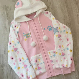 Harajuku Happy Hoodie - The Mage's Emporium Kore Kawaii Kore Kawaii Shopify Collective Used English Japanese Style Comic Book