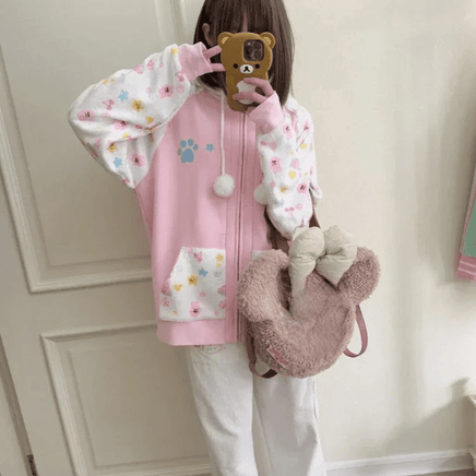 Harajuku Happy Hoodie - The Mage's Emporium Kore Kawaii Kore Kawaii Shopify Collective Used English Japanese Style Comic Book
