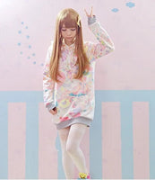 Harajuku Pastel Sweets Hoodie - The Mage's Emporium Kore Kawaii Kore Kawaii Shopify Collective Used English Japanese Style Comic Book