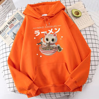 Harajuku Ramen Cat Hoodie - The Mage's Emporium Kore Kawaii Kore Kawaii Shopify Collective Used English Japanese Style Comic Book