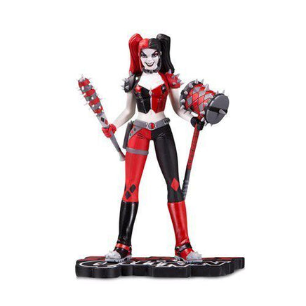 Harley Quinn Red White and Black Statue by Amanda Conner Statue - The Mage's Emporium ToyShnip Shopify Collective ToyShnip Used English Action Figure Japanese Style Comic Book