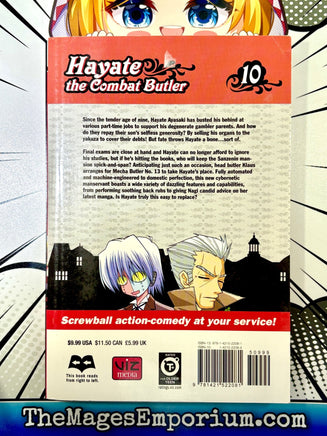 Hayate the Combat Butler Vol 10 - The Mage's Emporium Viz Media 2411 UPDATEMETA Used English Manga Japanese Style Comic Book