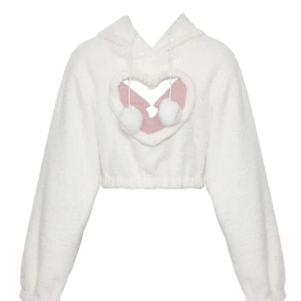 Heart Hoodie & Shorts Outfit - The Mage's Emporium Kore Kawaii Kore Kawaii Shopify Collective Used English Japanese Style Comic Book