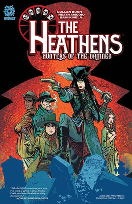 HEATHENS HUNTERS OF THE DAMNED TP - The Mage's Emporium The Multiverse Shopify Collective The Multiverse Used English Graphic Novels Japanese Style Comic Book