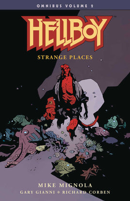 Hellboy Omnibus TPB Volume 02 Strange Places - The Mage's Emporium The Multiverse Shopify Collective The Multiverse Used English Graphic Novels Japanese Style Comic Book