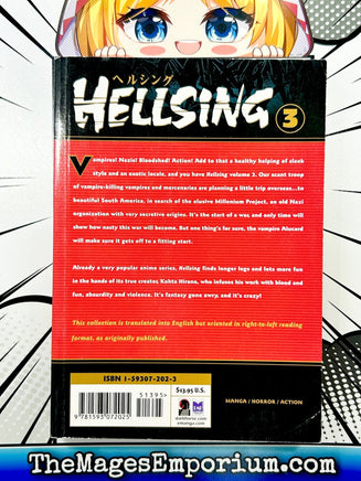 Hellsing Vol. 3 - The Mage's Emporium Dark Horse Comics 2408 BackInStock Used English Manga Japanese Style Comic Book