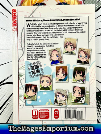 Hetalia Axis Powers Vol 2 - The Mage's Emporium Tokyopop 2408 UPDATEMETA Used English Manga Japanese Style Comic Book