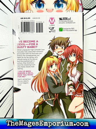 High School DxD Vol 1 - The Mage's Emporium Yen Press 2408 BackInStock Used English Manga Japanese Style Comic Book