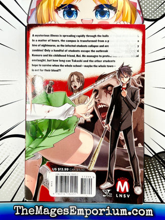 High School of the Dead Vol 1 - The Mage's Emporium Yen Press 2409 BackInStock Used English Manga Japanese Style Comic Book