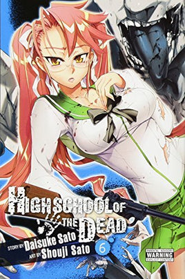 High School of the Dead Vol 6 - The Mage's Emporium Yen Press 2408 UPDATEMETA Used English Manga Japanese Style Comic Book