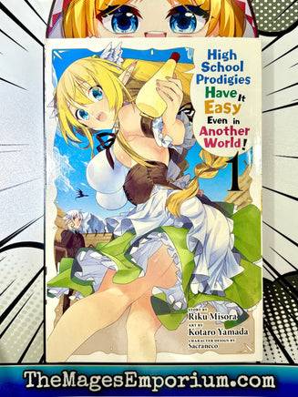 High School Prodigies Have It Easy Even in Another World! Vol 1 - The Mage's Emporium Yen Press 2411 UPDATEMETA Used English Manga Japanese Style Comic Book