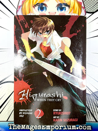 Higurashi When They Cry Abducted By Demons Arc 2 Vol 2 - The Mage's Emporium Yen Press 2501 BackInStock Used English Manga Japanese Style Comic Book