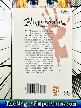 Higurashi When They Cry Vol 12 Eye Opening Arc Vol 2 - The Mage's Emporium Yen Press outofstock UPDATEMETA Used English Manga Japanese Style Comic Book