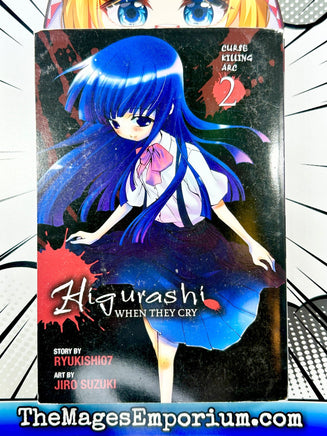 Higurashi When They Cry Vol 6 Curse Killing Arc 2 - The Mage's Emporium Yen Press outofstock UPDATEMETA Used English Manga Japanese Style Comic Book