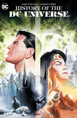 History Of The DC Universe Hardcover - The Mage's Emporium The Multiverse Shopify Collective The Multiverse Used English Graphic Novels Japanese Style Comic Book