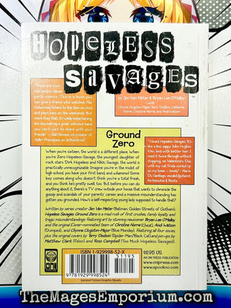 Hopeless Savages: Ground Zero Vol 2 - The Mage's Emporium Oni Press 2407 alltags description Used English Manga Japanese Style Comic Book