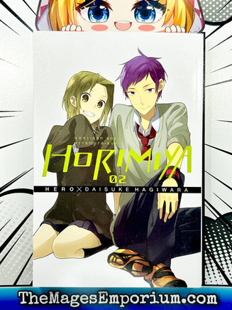 Horimiya, Vol. 2 - The Mage's Emporium Yen Press 2405 bis1 copydes Used English Manga Japanese Style Comic Book