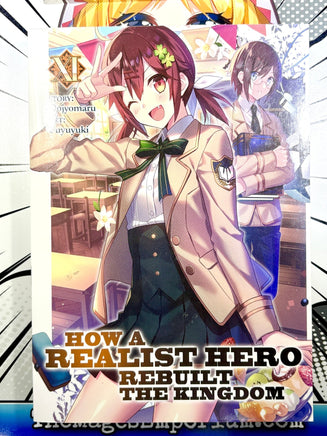 How A Realist Hero Rebuilt The Kingdom Vol 11 Light Novel - The Mage's Emporium Seven Seas 2412 Used English Light Novel Japanese Style Comic Book