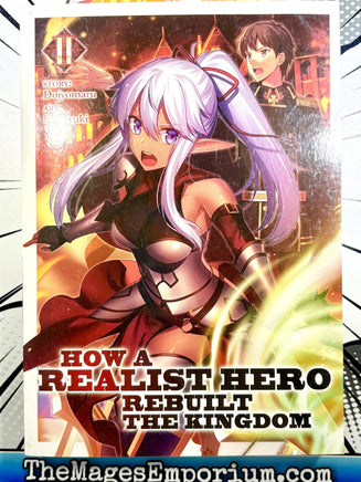 How A Realist Hero Rebuilt The Kingdom Vol 2 Light Novel - The Mage's Emporium Seven Seas 2412 BackInStock Used English Light Novel Japanese Style Comic Book