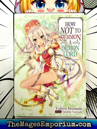 How Not To Summon A Demon Lord Vol 4 Light Novel - The Mage's Emporium J - Novel Club 2411 UPDATEMETA Used English Light Novel Japanese Style Comic Book