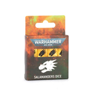 Warhammer 40K: Salamanders - Dice Set
