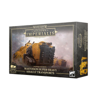 Warhammer Legions Imperialis: Mastodon Super-heavy Assault Transports
