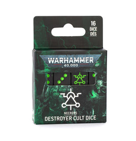 Warhammer 40K: Necrons - Destroyer Cult Dice Set