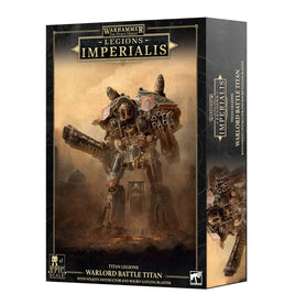 Warhammer Legions Imperialis: Warlord Titan With Volkite Destructor and Macro-gatling Blaster