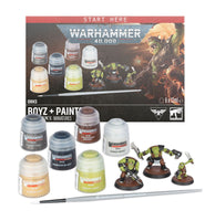 Warhammer 40K: Orks - Boyz + Paints Set