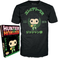 Hunter x Hunter Gon Adult Boxed Pop! T-Shirt - The Mage's Emporium Mister SFC Mister SFC Shopify Collective Used English Toys Japanese Style Comic Book